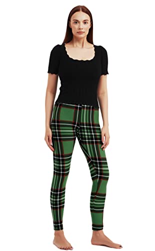 Image of sissycos Women's 80s Leggings Neon Artistic Splash Printed Buttery Soft Stretchy Pants