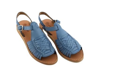 Image of Macarena Collection Womens Shoes Leather Sandals for Women | Huarache Handmade Mexican Sandals Women | Comfortable & Stylish Womens Sandals 3044