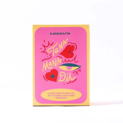 Leezu's Tann Mann Dil - Fun Card Game for Couples | 99 Cards, 3 Categories - Body, Mind & Heart | Date Night Cards, Indoor Games | Gift for Couples by Leeza Mangaldas