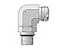 Parker Seal-Lok - 90? Metric Straight Thread Elbow ORFS / ISO 6149
