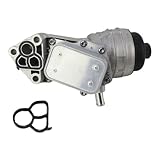 MUNIK 2701800500 Engine Oil CoolerFor Mercedes Benz 2012-2019 A,B,CLA,GLA Class A180,A200,A260,B180,B200,B260,CLA180,CLA200,CLA220,CLA260,GLA200,GLA260 Replact# 2701800610 270180050064