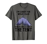 Photo Gallery cool tenda regalo di campeggio uomini donne divertente camper campfire escursione maglietta Photo Gallery cool tenda regalo di campeggio uomini donne divertente camper campfire escursione maglietta
