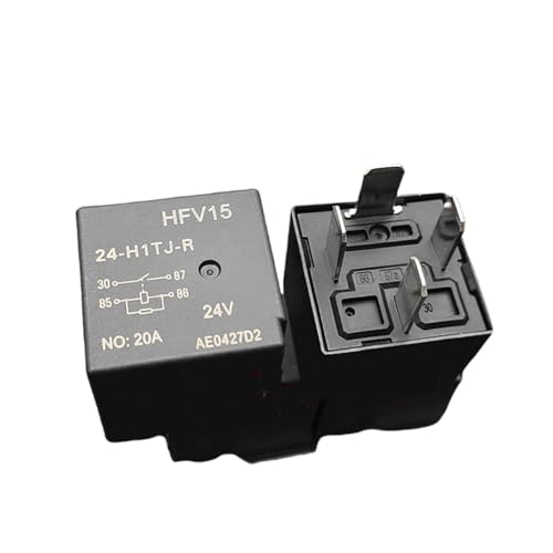 Relais automobile HFV15 24V commutation stable 20A 4 broches