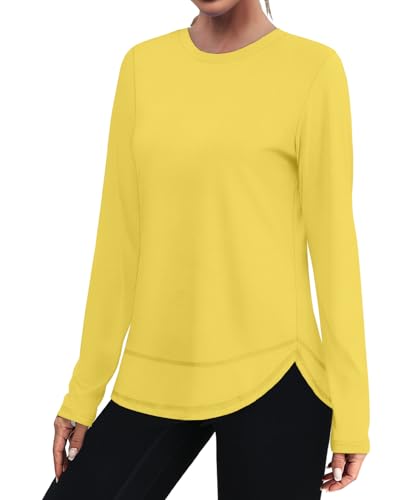 Image of XIEERDUO Women's Workout Tops Long Sleeve Shirts Sun Protection UPF 50+ Quick Dry Shirts for Hiking Running S-3XL
