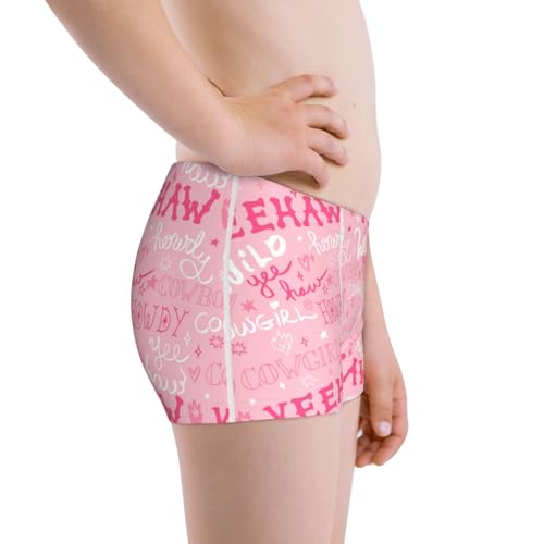 Boys' Cotton Boxer Brief Soft Underwear-Western Cowgirl2