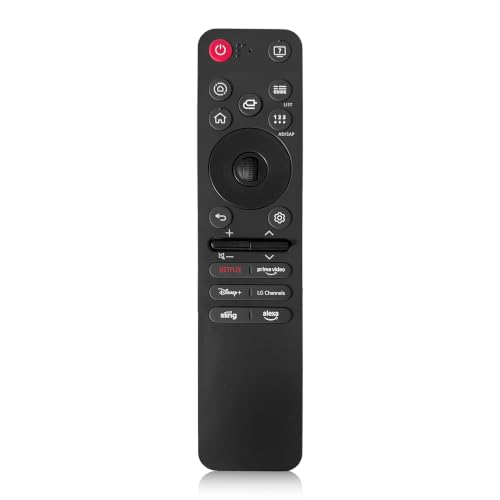 MR25GA for LG smart TV Remote Controls and Will Replace for LG TV Remote Controls from 2019 to 2025. Compatible with the AN-MR25GA/24GA/23GA/22GA applies to UHD OLED QNED NanoCell 4k8k (no Voice).