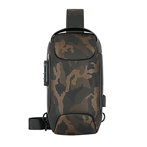 Sac à dos voyage léger homme antivol tissu camouflage pour sport et loisirs