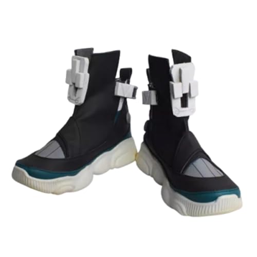 [YXIDLMCOS] �������� ���p �[�����X�]�[���[�� Soukaku Zenless Zone Zero �R�X�v���C ���� �u�[�c ���V�W Cosplay Shoes Boots W5464 (26.5CM)