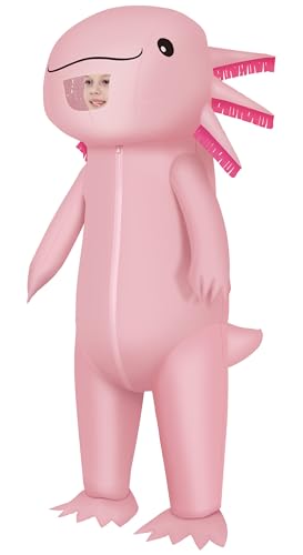 Disfraz Inflable de Axolotl para Niños