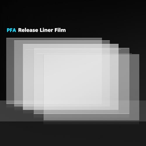 image for ELEGOO 5PCS PFA Release Liner Film for Saturn 2/8K/3/4/4 Ultra/4 Ultra