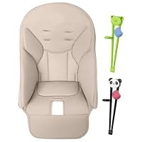 High Chair Cover Replacement For GR-ACO | Baby High Chair Cushion For peg pe-rego | Multifunctional Highchair Seat Padding Cover | PU Leather Children's Dining Soft Padding For Toddler Kid Children