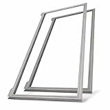 Upgraded 2 Pack W10830162 Refrigerator Door Seal Gasket, Compatible with Whirlpool, Kenmore, KitchenAid French Door Refrigerators, Replaces W10443225, W10571956, W10179332, 12723206AP