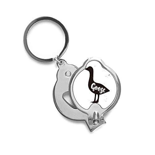 Coupe-ongles oie noir et blanc, une idée cadeau utile pour la famille