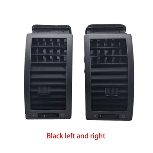 Aérateurs de tableau de bord VW Polo 2002-2010 grille ventilation silver 3pcs - 4
