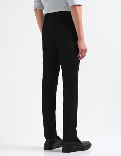Image of Arrow Mens Black Pants ARAEOTR1875 30