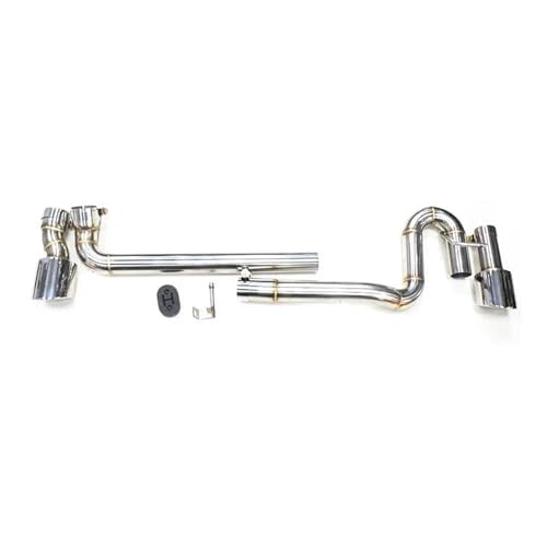 Tuyau d'échappement pour VW CC 2009-2018 remplacez votre embout rouillé par ce silencieux argent