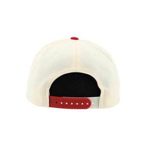 Gorra plana snapback ajustable NCAA Nebraska Cornhuskers miniatura 4