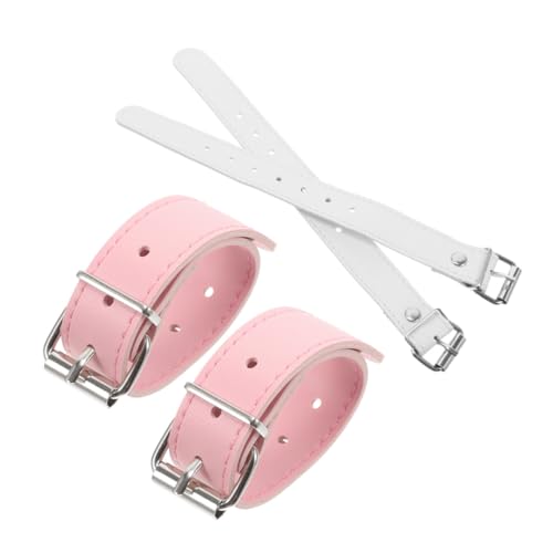 PENIKOKO 2組 自転車用調節可能なレザーバスケットストラップ 前カゴ固定ベルト 耐久性のあるバイクパーツ 装着簡単で多用途