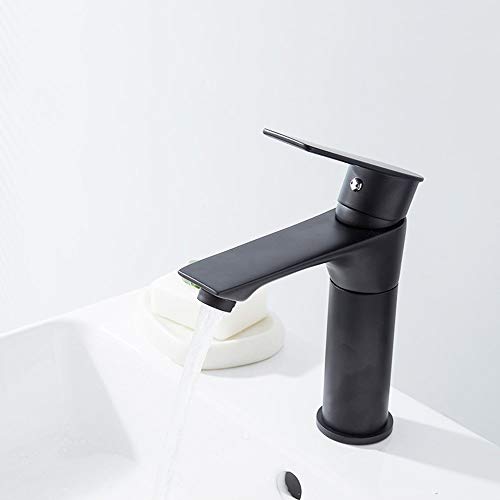 Mitigeur lavabo eau chaude et froide en cuivre avec interrupteur de débit durable et ergonomique