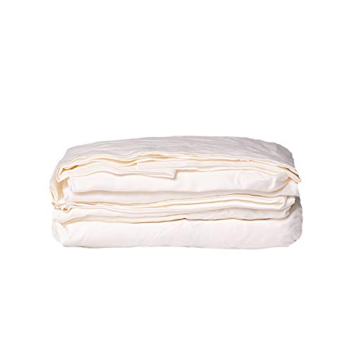 Mayfield 4 Piece Sheet Set - 100% Cotton True 300 Thread Count Sheets For 3/4 Full 48X75X14 Mattress - Three Quarter Bed Sheets - Antique Bed - Bone Off White Ivory - Made In Usa Hotel Sheet Set #TOP11