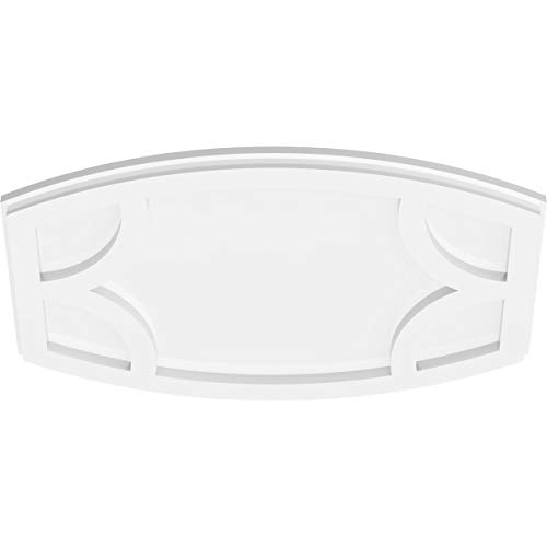 Image of Ekena Millwork CMP20X13KY Kailey Architectural Grade PVC Contemporary Urethane Ceiling Medallions 20 inchW x 13 3 /8 inchH x 10 3 /4 inchC x 1 inchP