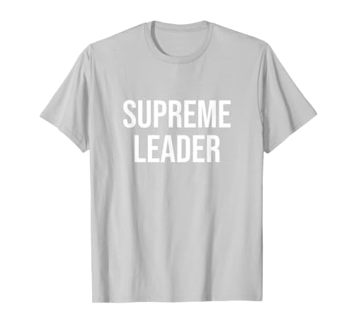 Supreme Leader T-Shirt, Men, Silver Grey, X-Large