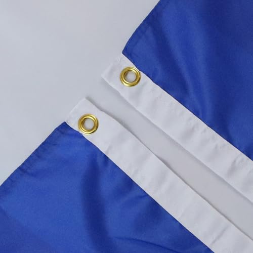AZ FLAG - El Salvador Flag - 2x3 Ft - 100D Polyester Salavadorian Banner with Two Metal Grommets - Fade Resistant - Vivid Colors - 2' x 3' Feet - 90x60 Cm