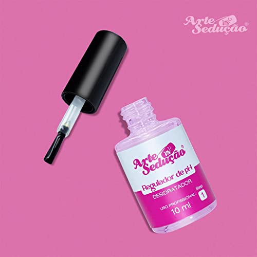 Regulador de pH Desidratador Unhas de Gel 10ml, Arte Sedução