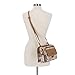 MultiSac Women's Zippy Triple Compartment Crossbody Bag, Pretty Patch/Hazelnut, One Size