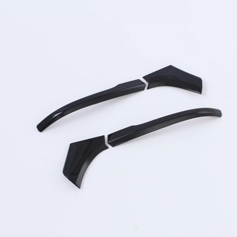 Rear View Mirror Side Molding Cover Trims Compatible with Toyota Corolla Cross 2022 2023 Car Accessories Glossy Black — view 3