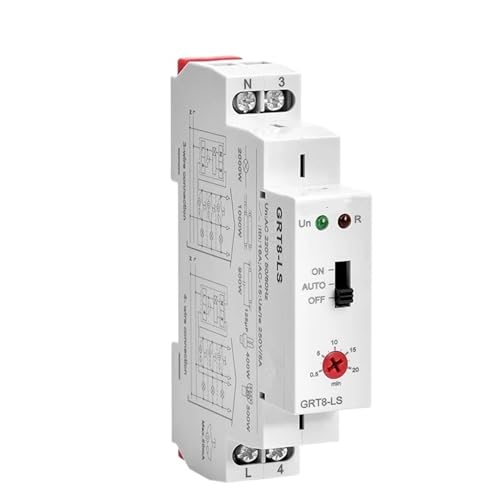 Evita luces encendidas con el interruptor de escalera GRT8-LS con retardo regulable