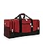 Everest Sporty Travel Duffel Bag, Burgundy