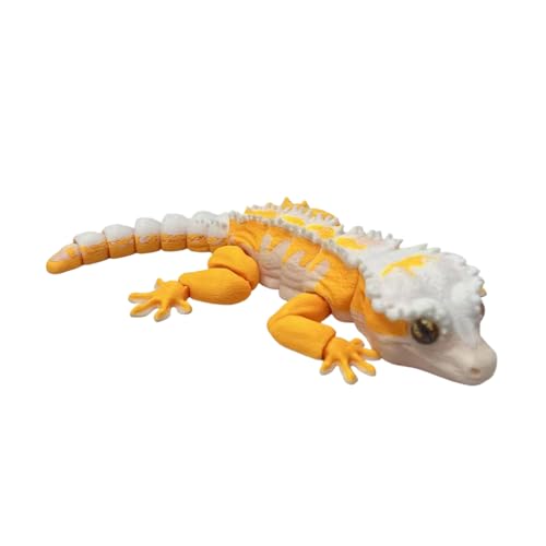 ZBIianxer Juguete Interactivo de lagartos Impresos en 3D, articulaciones Flexibles e imanes Fuertes, decoración de Escultura Animal para exhibición, de dragón móvil