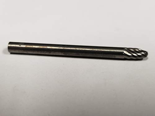 Fresa Alfa Tools B71251 Carburo 1/8 pulg cabeza y vástago miniatura 3