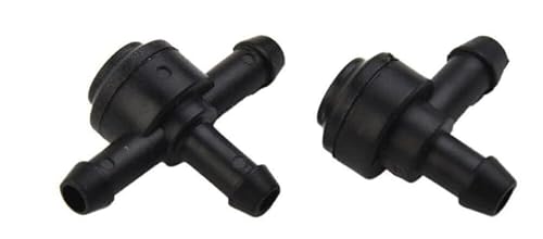 Pair of 2-Way (L) 3-Way (T) Car Windshield Washer Check Valve Connectors Replacement for Volvo C30 C70 S40 S60 S70 S80 V50 V70 XC60 XC70 XC90 9178897 31391513