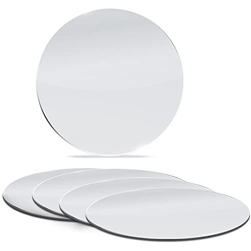 12 Inch, Pack of 20 Small Mirrors for Crafts, Round