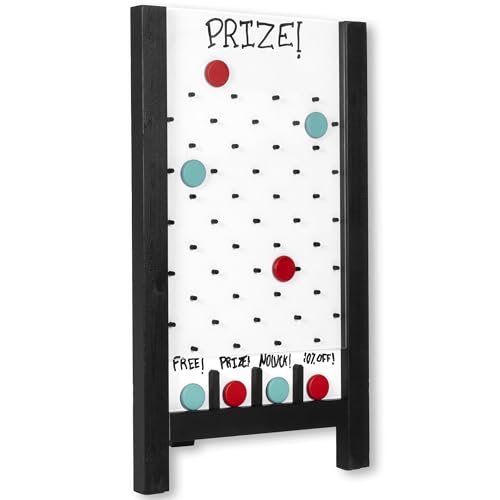 Ilyapa Prize Drop Board, 14x24 in - Penny Drop Game, Whiteboard Sign - image 1