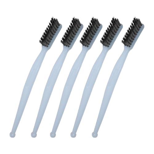 FytStycale 5 Stück Drahtbürsten Metallbürsten Stahlbürsten Kupferbürsten Putzbürsten Robustes Set Zur Oberflächenvorbereitung für Mechaniker Und Den Industriell, Silber