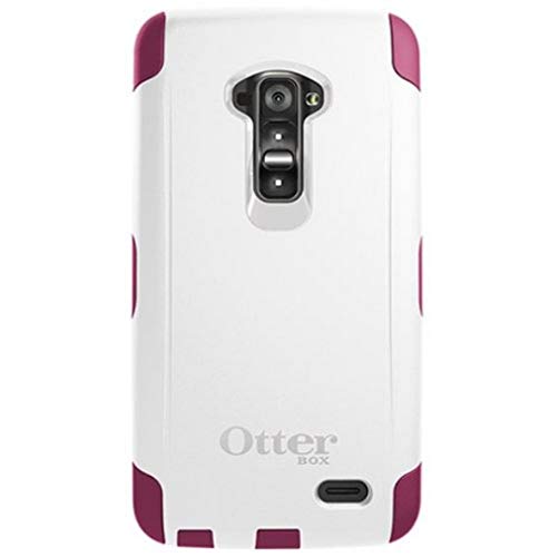 lg g flex protective phone case - OtterBox Commuter Series Carrying Case for LG G Flex - Retail Packaging - Papaya (White/Peony Pink)