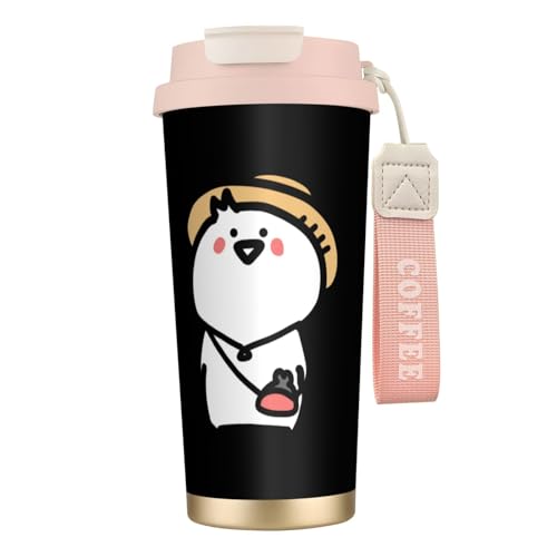 タンブラー お文具さん グッズ 水筒 コーヒーカップ コンビニカップ ステンレスボトル 保温保冷 ストロー付き 持ち運び 直接ドリップ 大容量 おしゃれ プレゼント