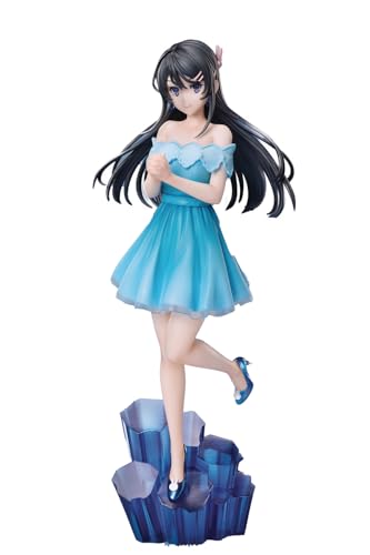 eICOCO Rascal Does Not Dream of a Knapsack Kid PVC Statue 1/7 Mai Sakurajima Jewel Princess 27 cm