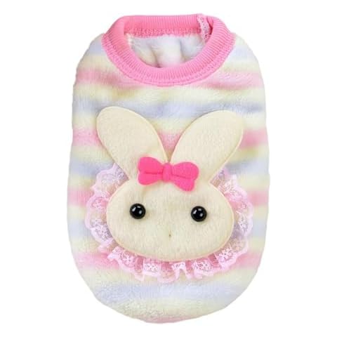 Adorable Warm Flannel Dog Coat for Small Dogs Cover