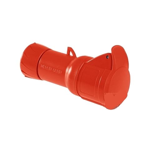 PKY32M435 connector quick connect mobile industrial socket (32A 6h IP44 5P red)