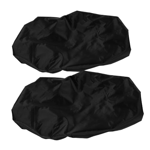 STOBAZA 2pcs Toilet Seat Covers Elastic Lid Stretch Covers for Bathroom Protection Stylish Design for Modern Decor Easy Installation