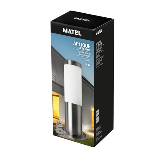 Applique extérieur E27 inox IP44 luminaire mural étanche jardin - 3