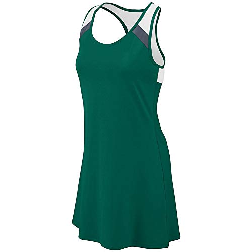 Augusta Sports Ladies XS Dark Green/Graphite/White Dress
