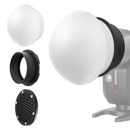 Softbox difusor para eliminar sombras duras en retratos con flash de zapata de cabeza redonda