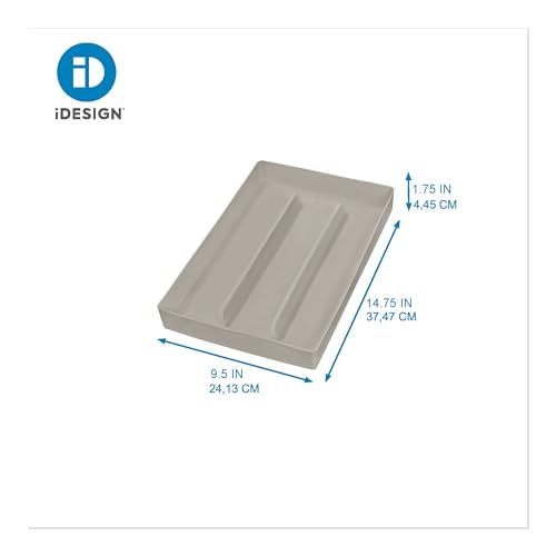 The Home Edit firmy iDesign, odporny na wysokie temperatury organizer z silikonu do urządzeń do stylizacji włosów