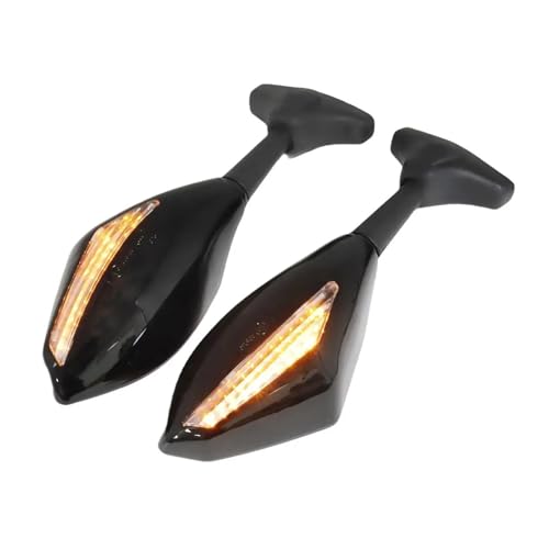 Espejos Retrovisores Con Intermitentes LED Para SU&ZUKI K&atana 600/750 GSX600/750F 1998-2007 1999 2000 2001 2002 2003 2004 2005(Style B)