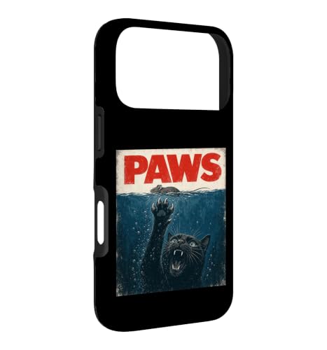 Paws Cat Mouse Funny Saying Meme Kitten Men Women Kid Coque pour iPhone 17 Pro – vue 3